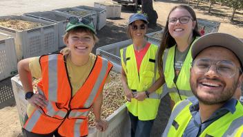 Pistachio Harvest Team